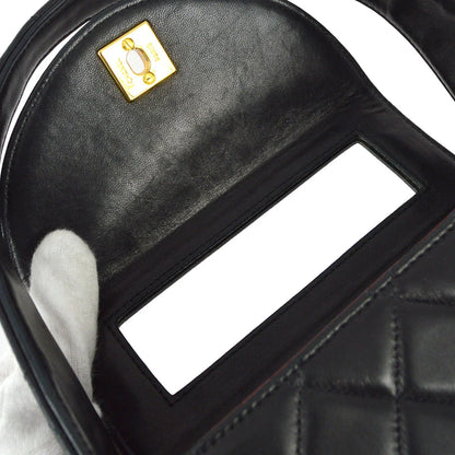 Chanel 1991-1997 Black Lambskin Handbag