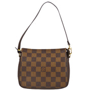 Louis Vuitton 2005 Damier Trousse Makeup Handbag N51982