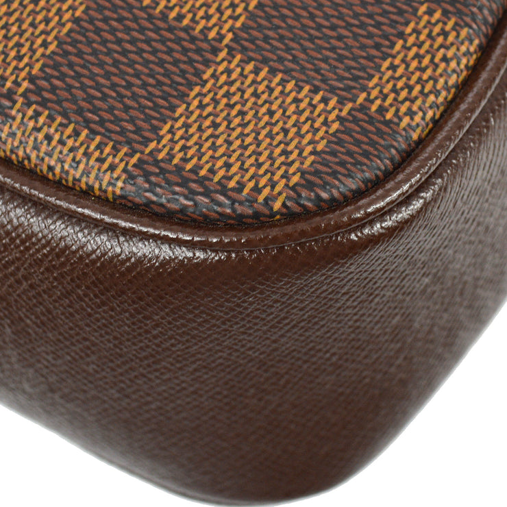 Louis Vuitton 2005 Damier Trousse Makeup Handbag N51982