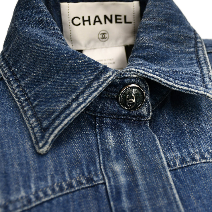 Chanel Spring 2008 Short Sleeve Denim Jacket #34