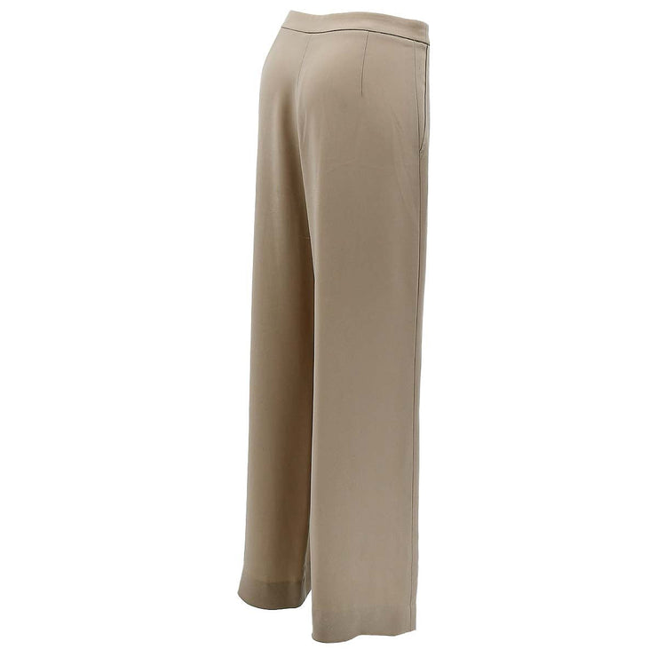 Buy OCTAVE Khaki Solid Cotton Regular Fit Men's Casual Trousers | Shoppers  Stop