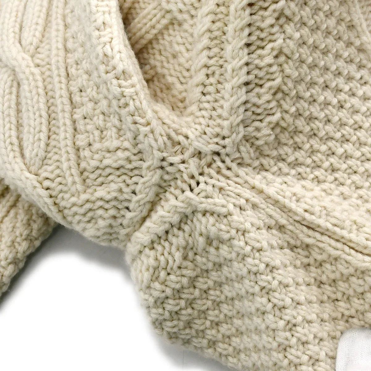 Chanel Fall 1996 wool fisherman knit jumper #42