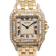 カルティエ パンテールヴァンドームSM 腕時計 Ref.WF3072B9 18KYG ダイヤモンド