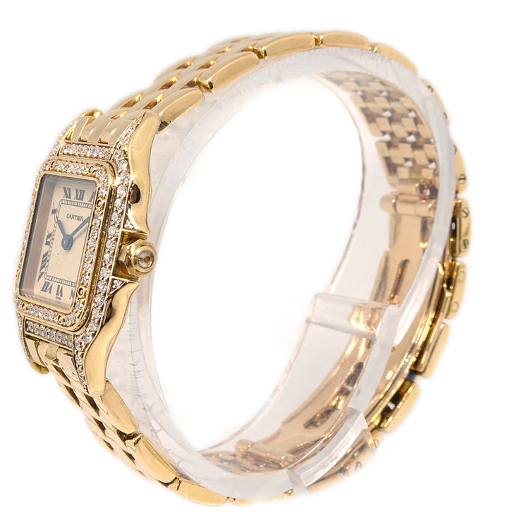 カルティエ パンテールヴァンドームSM 腕時計 Ref.WF3072B9 18KYG ダイヤモンド