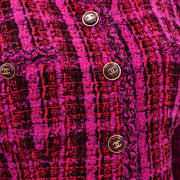 シャネル セットアップ ジャケット スカート ピンク 95A #38
