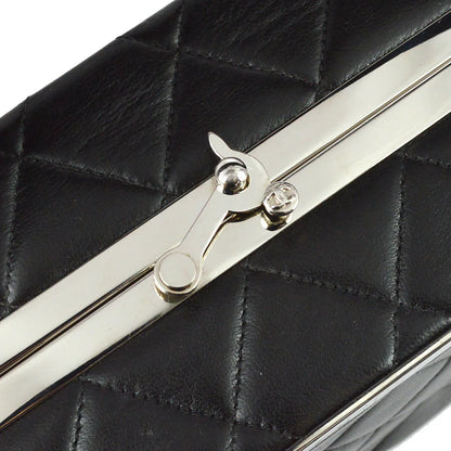 Chanel 1996-1997 Black Lambskin Handbag