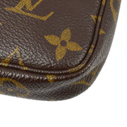 Louis Vuitton 2007 Monogram Mini Pochette Accessoires Handbag M58009