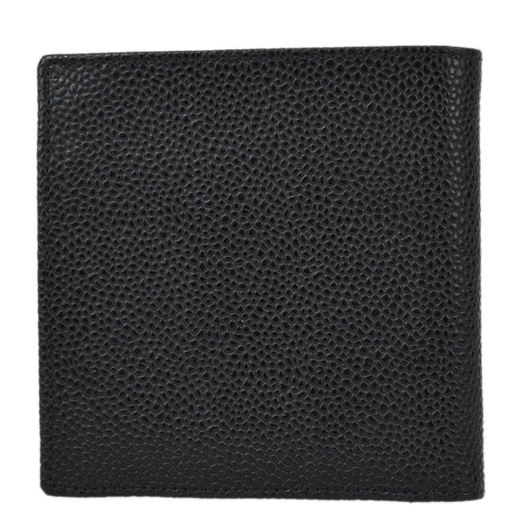 Chanel 2000-2002 Black Caviar Bifold Wallet Purse