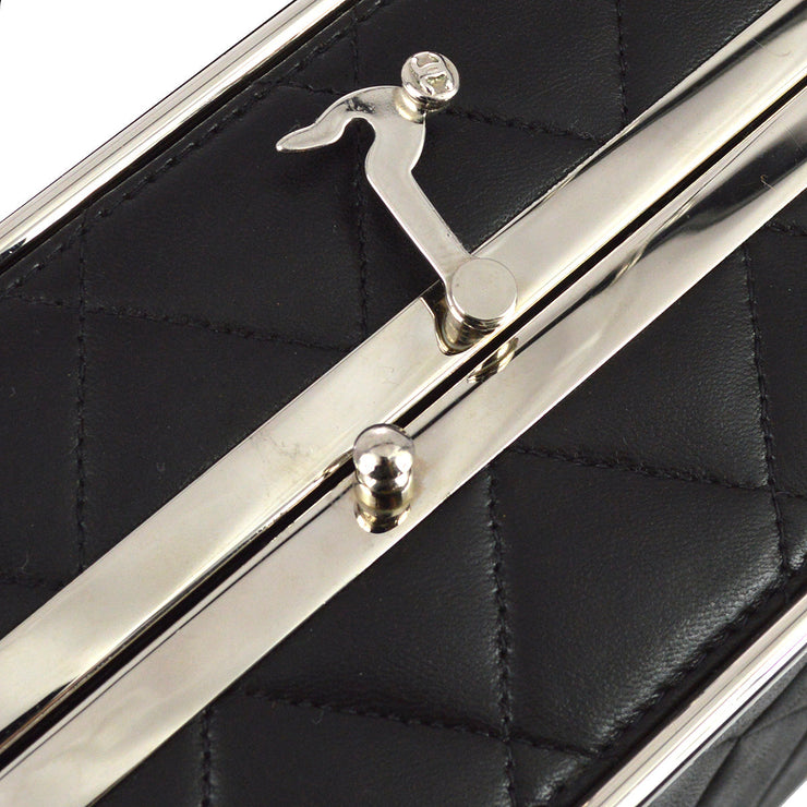 Chanel 1996-1997 Black Lambskin Handbag