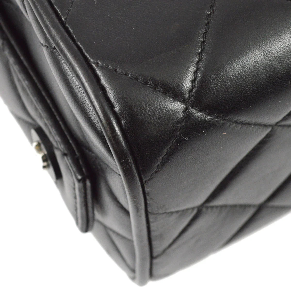 Chanel 1996-1997 Black Lambskin Handbag