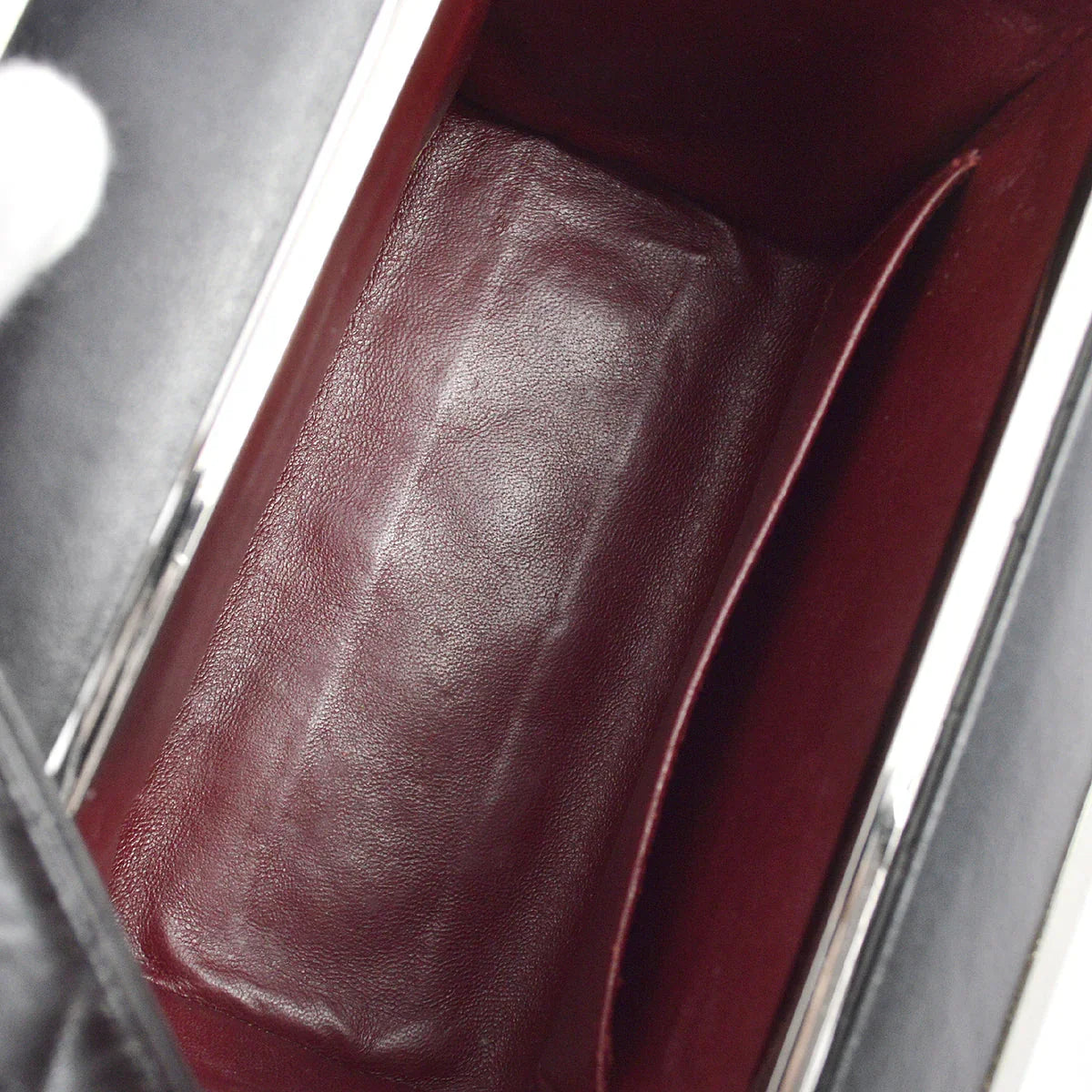 Chanel 1996-1997 Black Lambskin Handbag