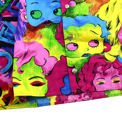 Versace 1993 Betty Boop-print cotton shirt #S