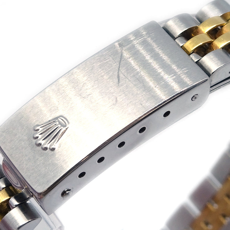 ロレックス オイスターパーペチュアルデイトジャスト 腕時計 Ref.79173 26mm 18KYG SS ダイヤモンド