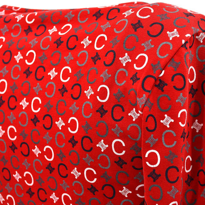 Celine C Macadam T-shirt Red #M
