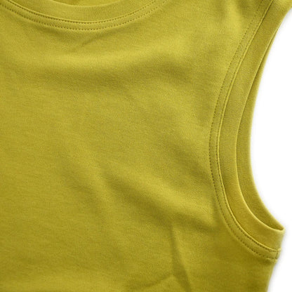 Hermes Sleeveless Tops Yellow #36