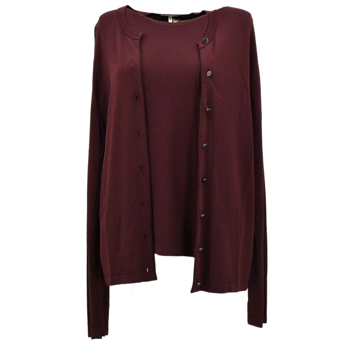 HERMÈS BY MARGIELA CASHMERE AND SILK KNIT TOP – MIES