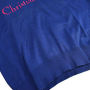 Christian Dior 1980s T-shirt Tops Blue #M