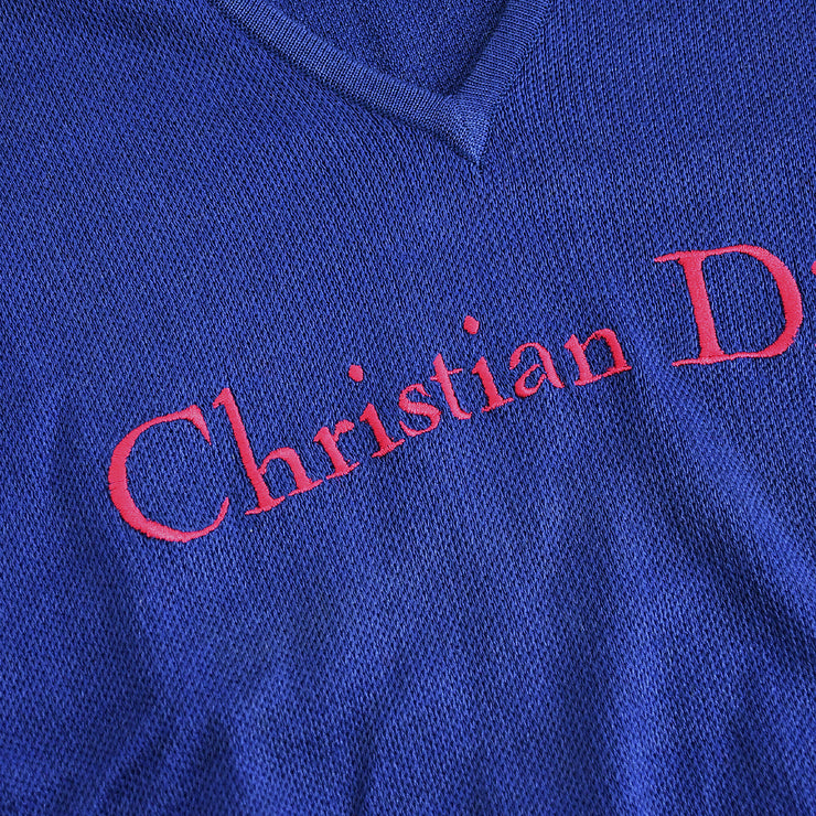クリスチャンディオール Tシャツ ブルー #M