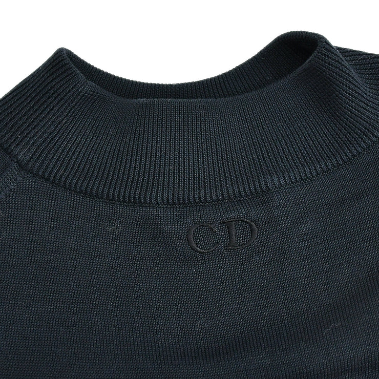 Christian Dior 1980s Short Sleeve Sweater Black #M