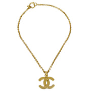 Chanel 1994 CC Gold Chain Pendant Necklace 29