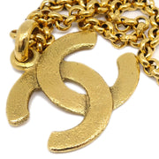 Chanel 1994 CC Gold Chain Pendant Necklace 29