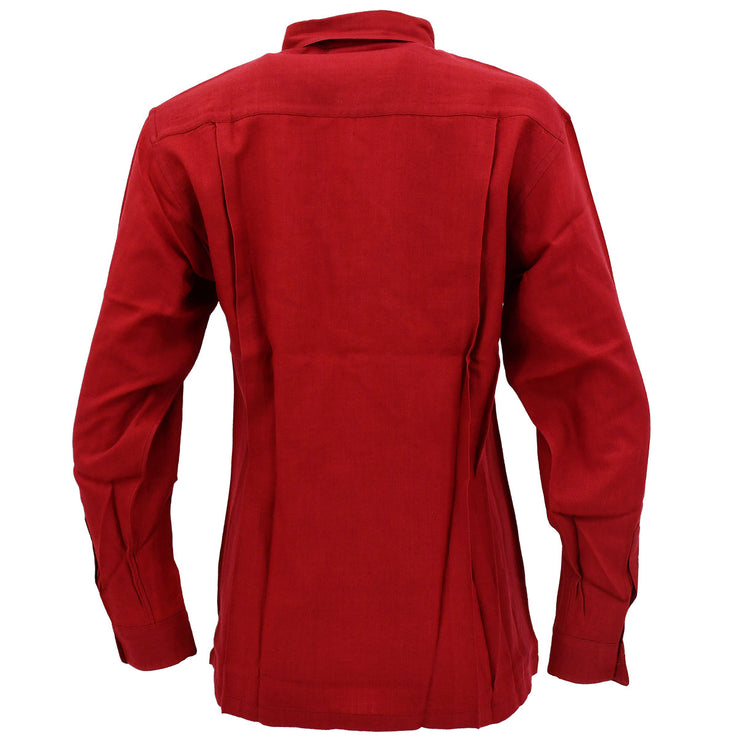 Celine Shirt Blouse Red #M