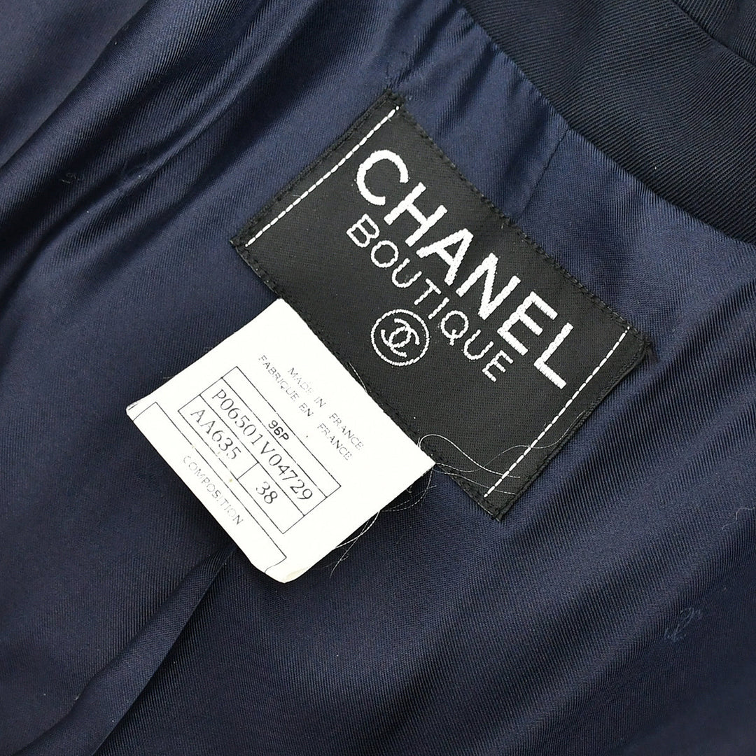 Chanel Coat Navy 96P #38 – AMORE Vintage Tokyo