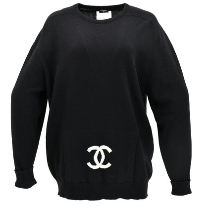 Chanel Fall 1994 CC Logo Cashmere Sweater