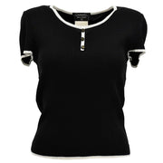 Chanel Spring 1995 T-shirt Black 95P #42