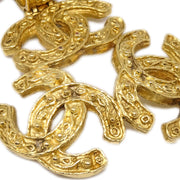 Chanel Triple CC Chain Pendant Necklace Gold 94A
