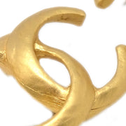 Chanel CC Earrings Clip-On Gold 00T