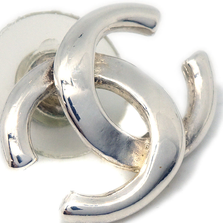 Chanel Earrings Clip-On Silver 01P