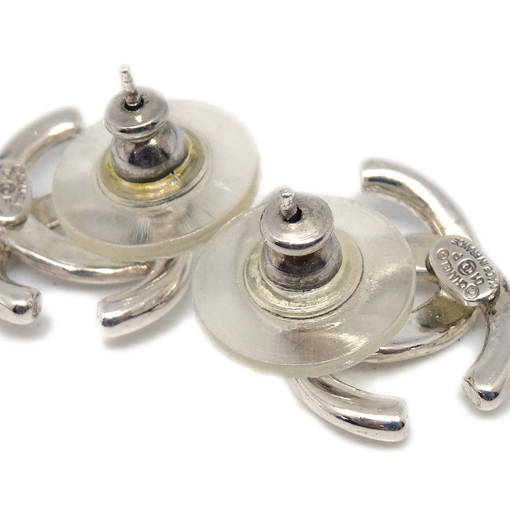 Chanel Earrings Clip-On Silver 01P
