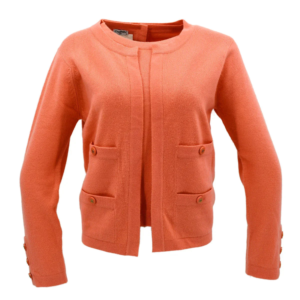 Chanel 1995 cashmere cardigan set #42
