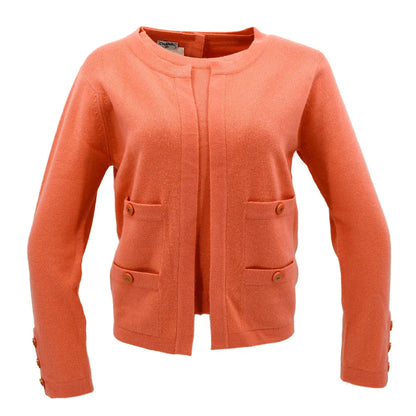 Chanel 1995 cashmere cardigan set #42