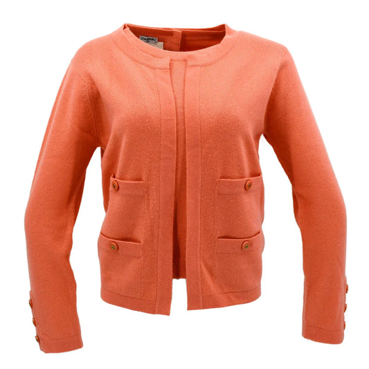 Chanel 1995 cashmere cardigan set #42