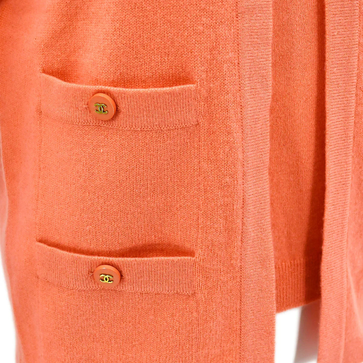 Chanel 1995 cashmere cardigan set #42