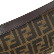 Fendi Brown Zucca Baguette Handbag