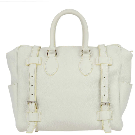 Hermes 2009 White Clemence Pursangle 31