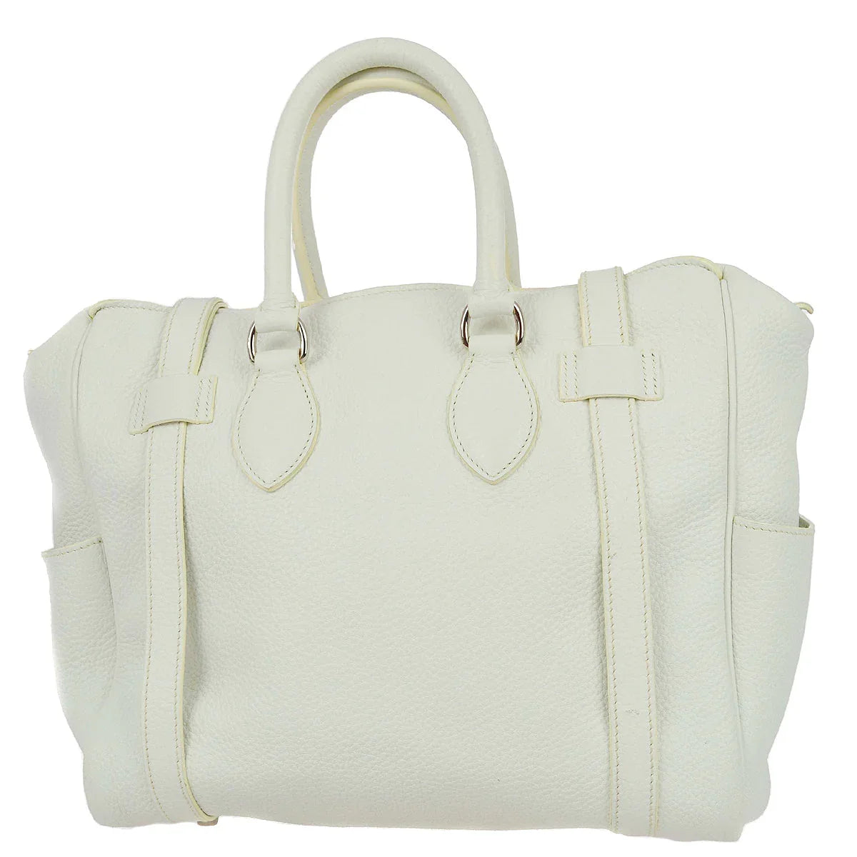 Hermes 2009 White Clemence Pursangle 31