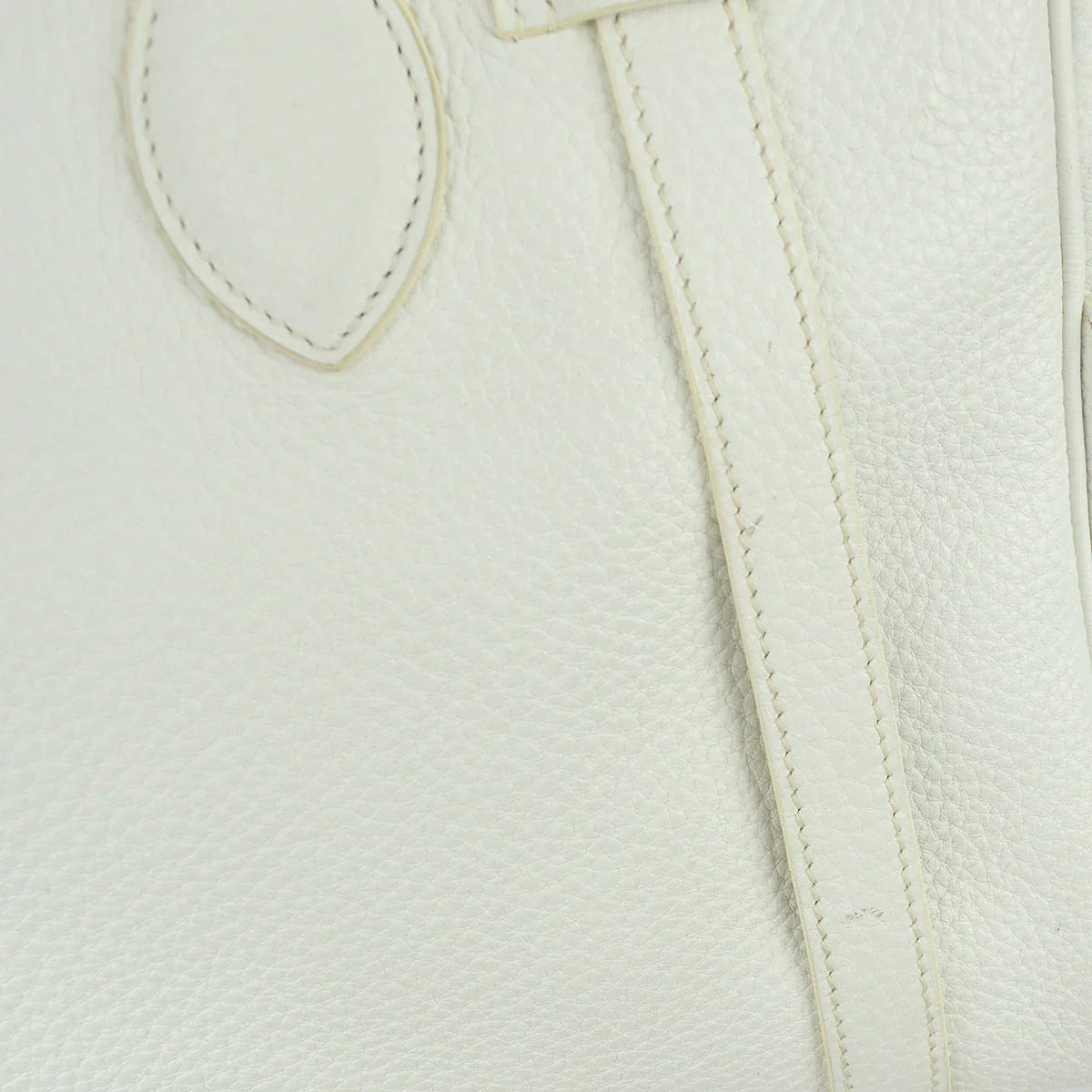 Hermes 2009 White Clemence Pursangle 31