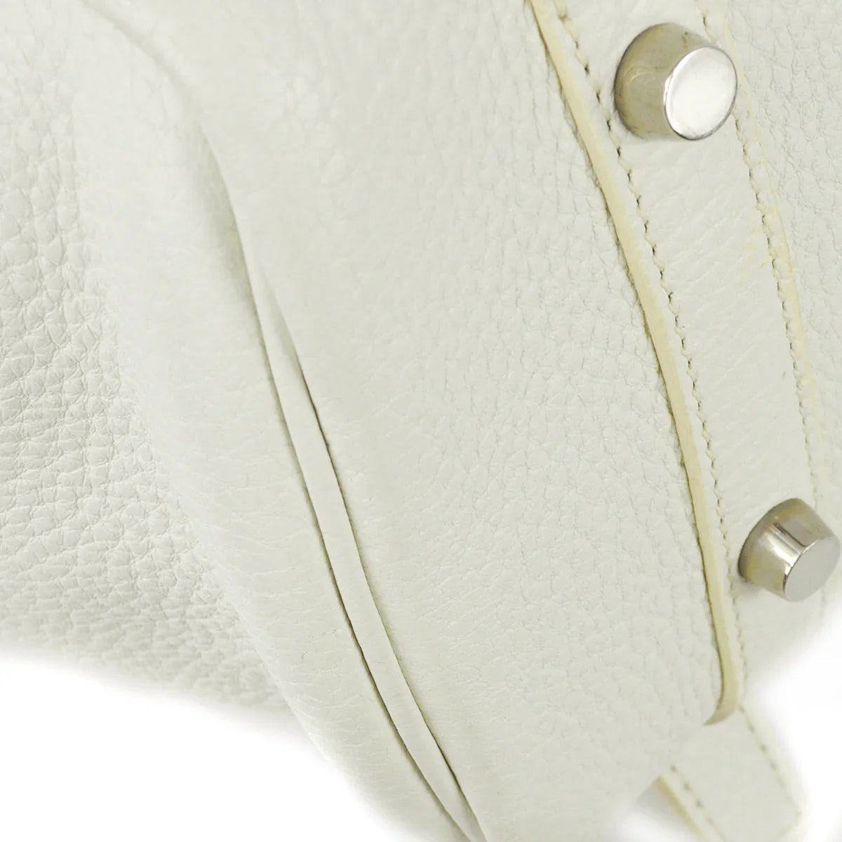 Hermes 2009 White Clemence Pursangle 31