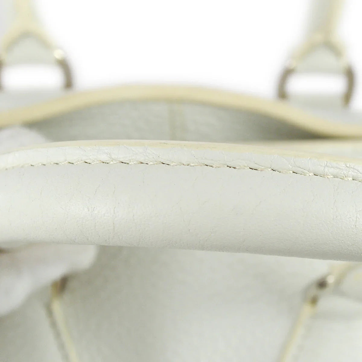 Hermes 2009 White Clemence Pursangle 31