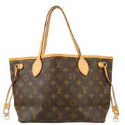 Louis Vuitton 2009 Monogram Neverfull PM Tote Handbag M40155