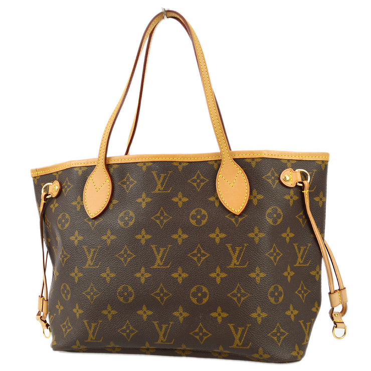 Louis Vuitton 2009 Monogram Neverfull PM Tote Handbag M40155