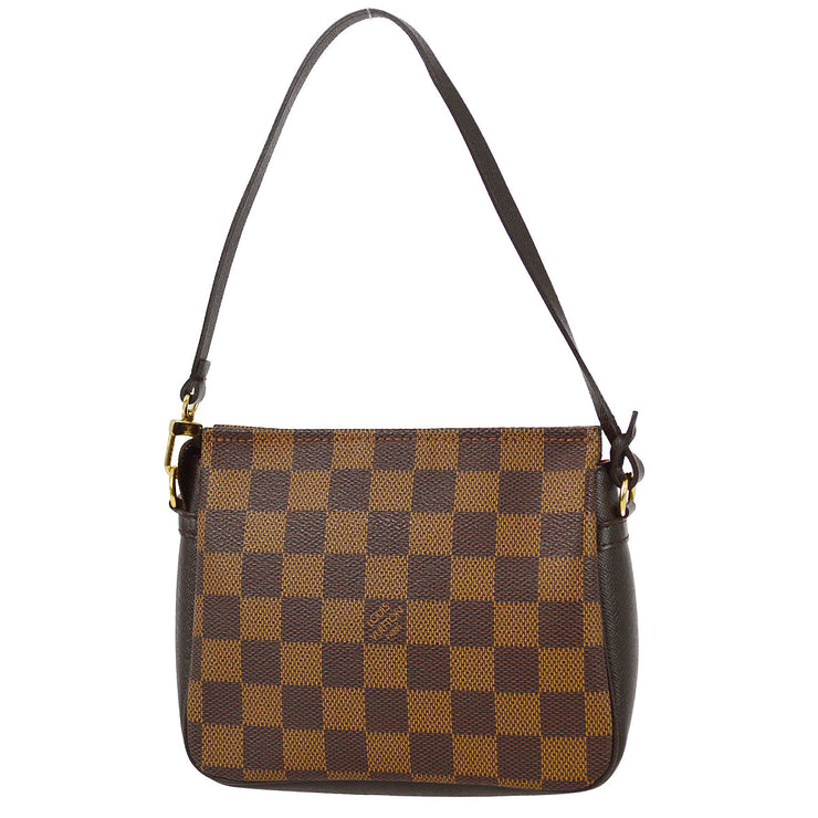 Louis Vuitton 2000 Damier Trousse Makeup Handbag N51982