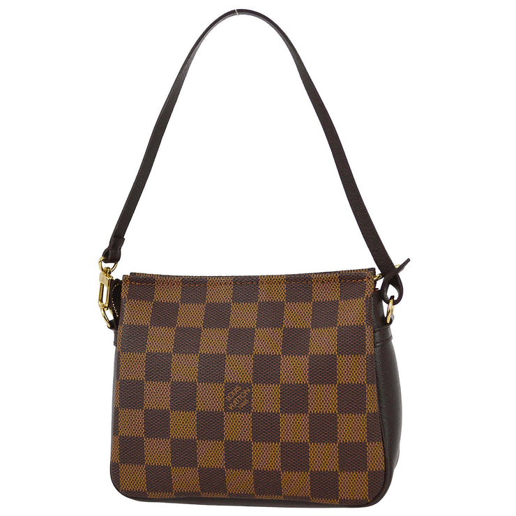 Louis Vuitton 2000 Damier Trousse Makeup Handbag N51982