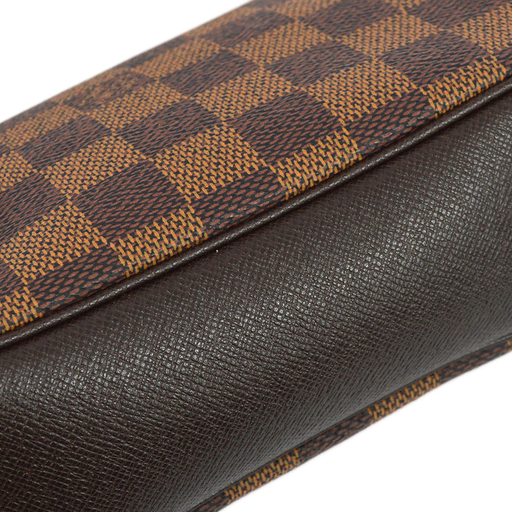 Louis Vuitton 2000 Damier Trousse Makeup Handbag N51982