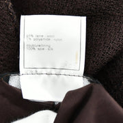 Chanel Single Breasted Jacket Brown 98A #38