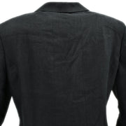Chanel Single Breasted Jacket Black